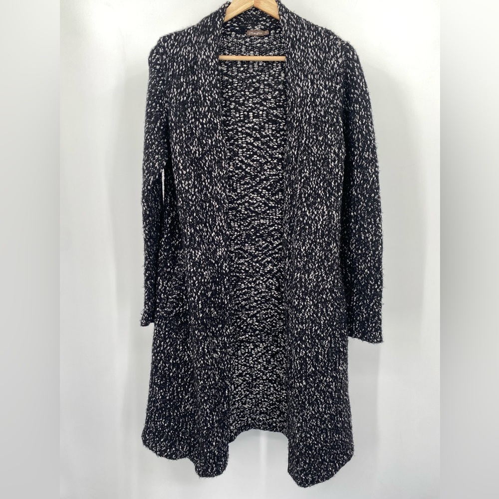 J. McLaughlin Extra Fine Merino Wool/Cotton Mix Knit Cardigan Size‎ Small